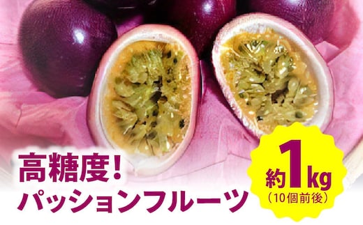 【2026年先行予約】高糖度パッションフルーツ 約1kg A059-006