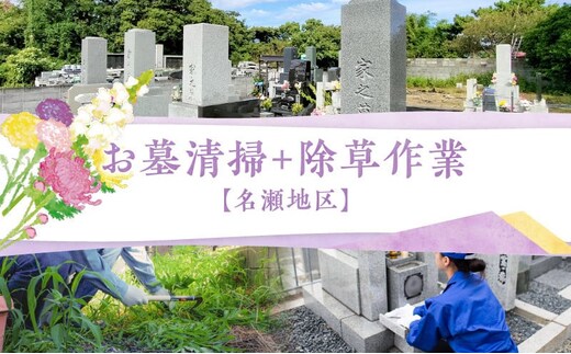 お墓清掃＋除草作業（名瀬地区） A094-007