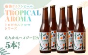 奄美クラフトビール＜たんかんヘイジーIPA＞ 5本セット　A126-009-04