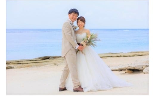奄美大島フォトウェディング ビーチ撮影、ガーデン撮影 A182-001