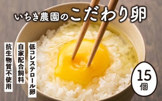 Z5-01 いちき農園のこだわり卵(計15個・10個入り+5個入り) ふるさと納税 伊佐市 特産品 平飼い 鶏 たまご 低コレステロール 抗生物質不使用 卵かけご飯 TKG【いちき農園】