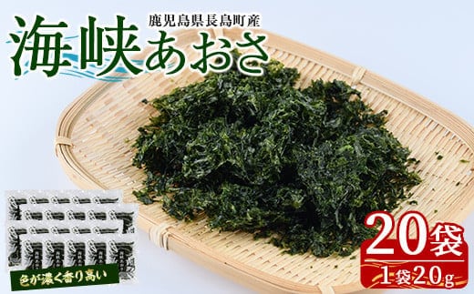 鹿児島県長島町産 乾燥あおさ(400g)【礒永水産】iso-7102