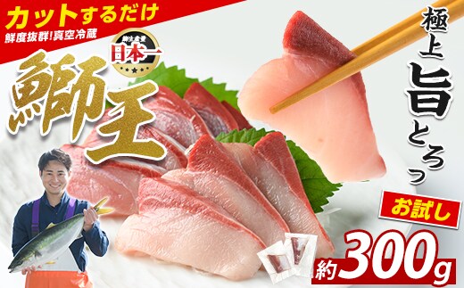 【お試し品】 ぶりの王様「 鰤王 」 スキンレスポーション 2P入り 冷蔵 でお届け ぶり ブリ 鰤 ぶりしゃぶ たたき 産地直送 新鮮 旨味が抜群の 長島町 特産品【JFA】jfa-1599