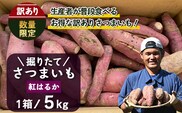 【訳あり！】【先行予約：9月中旬配送～】掘りたて さつまいも 紅はるか 5kg (自宅で簡単レシピ付き）FR-207 | 秋の味覚 2026年秋収穫 サイズランダム 家庭用 新物 さつまいも サツマイモ 感動サツマイモ 焼き芋 べにはるか 野菜 おやつ おかず お弁当 煮物 芋ごはん 味噌汁 産地直送 鹿児島県 南大隅町 株式会社フォレスト