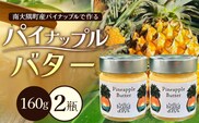 絶品！南大隅町産 【パイナップルバター】約160g× 2瓶 HB-3 ｜パイナップル バター フルーツ ジャム 加工品 スプレッド 国産 南国フルーツ 手作り 鹿児島県 南大隅町 hello! brand new days　