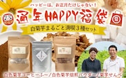 【HAPPY 福袋】白菊芋まるごと満喫３種セット SK-15-FB｜ コーヒー 菊芋 白色菊芋 コーヒー パウダー 菊芋せんべ ノンカフェイン 野菜茶 きくいも お茶 焙煎 ギフト グルメ 鹿児島県 南大隅町 島子農園 福袋