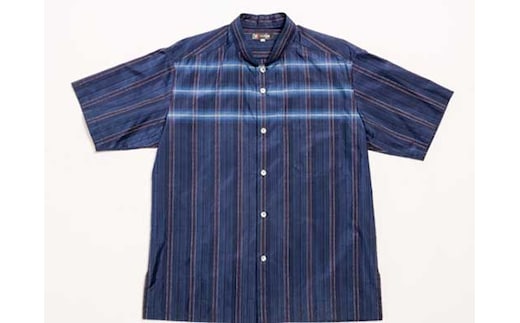 総織り 服 メンズ かりゆしウェア 半袖 ( 1着 )