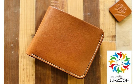 【レザーベース】ショートウォレット（ブラウン）