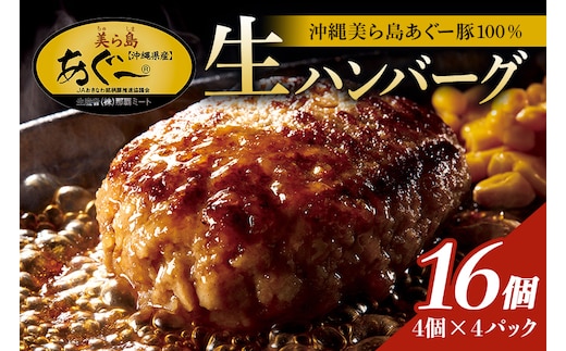 美ら島あぐー ハンバーグ 16個 セット
