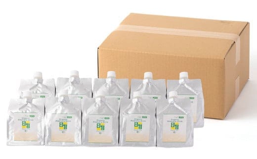 【葉肉なし】有機アロエベラ・ドリンク パウチタイプ10個セット