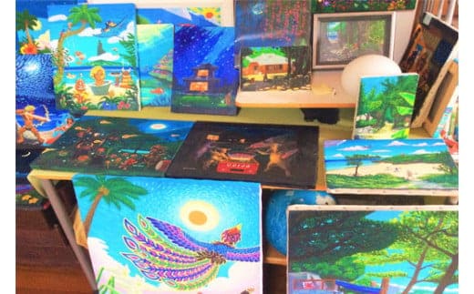 「やんばるの絵描き・運天 肇があなたのために1枚描きます！」