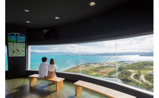 古宇利オーシャンタワーペア入場券+食事券5000円分