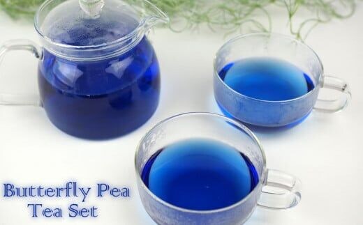 しらかわファームのバタフライピーティーセット - 青い 紅茶 3種 セット ティーバッグ ティーパック ミント ハイビスカス レモングラス 自家農園栽培 無農薬 環境にやさしい ソイロン紗フィルター 使用 沖縄県 八重瀬町