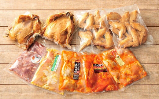 ★やんばる若鶏９点セット★山原若鶏のロースト＆味付若鶏 - 国産 チキン 鶏肉 若鶏 やわらか ジューシー 小分け 便利 おすすめ 沖縄県 八重瀬町